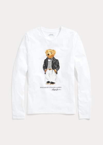 Women's Polo Ralph Lauren Polo Bear Crewneck Shirts | 827695ZDE